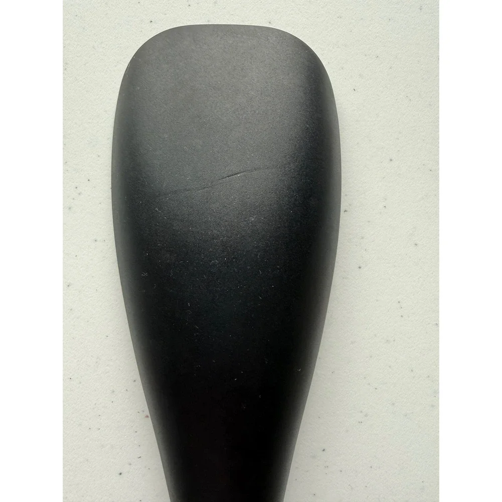 Staub Silicone Multi-function Spoon Spatula Acacia Wood Handle Black Ergonomic